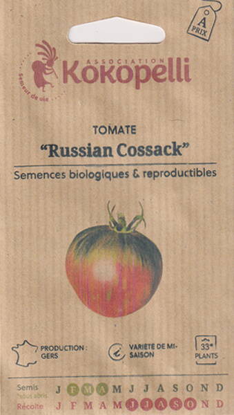 Томат "Русский Казак" (крупноплодный помидор-индиго)